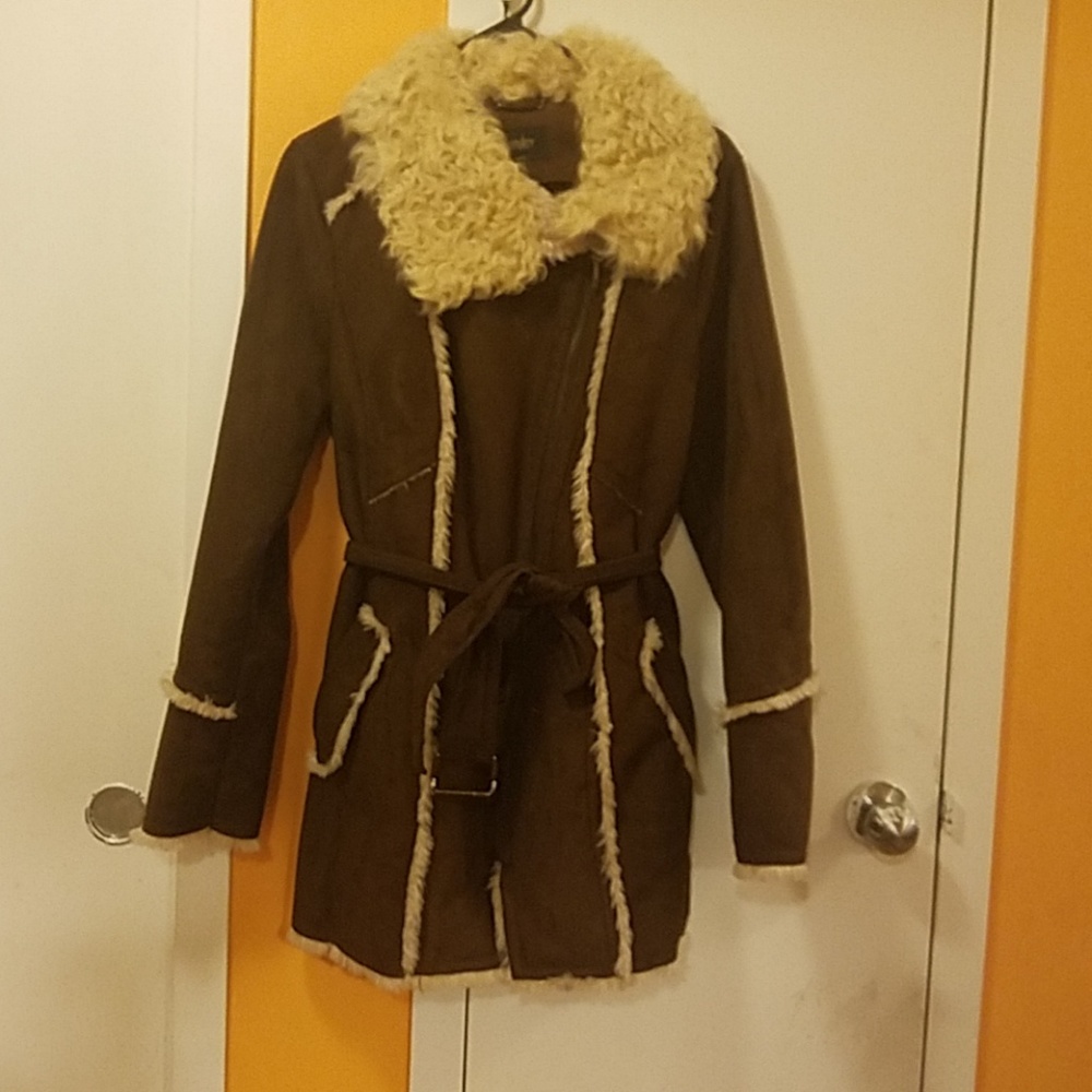 Laundry by Shelli Segal brown suede